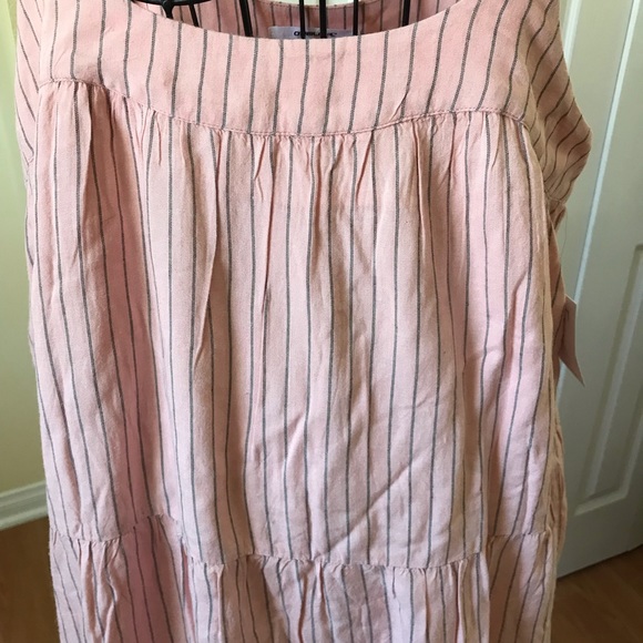 HOST PICK🎉O’Neill Summer Adjustable Spaghetti Strap NWT Peach Color w/Stripes - Picture 7 of 12